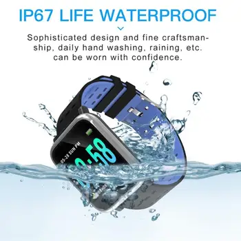 

A6 Smart Band reloj inteligente pulsometro ritmo cardi Fitness Tracker Remote Control Smart Bracelet Wristband
