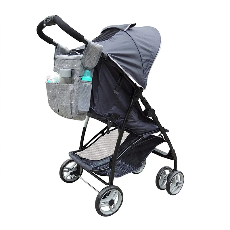 Большая вместительная сумка-Органайзер для коляски, модные сумки для подгузников для мам, многофункциональные сумки-тоут для мам, Детские аксессуары, сумка для подгузников