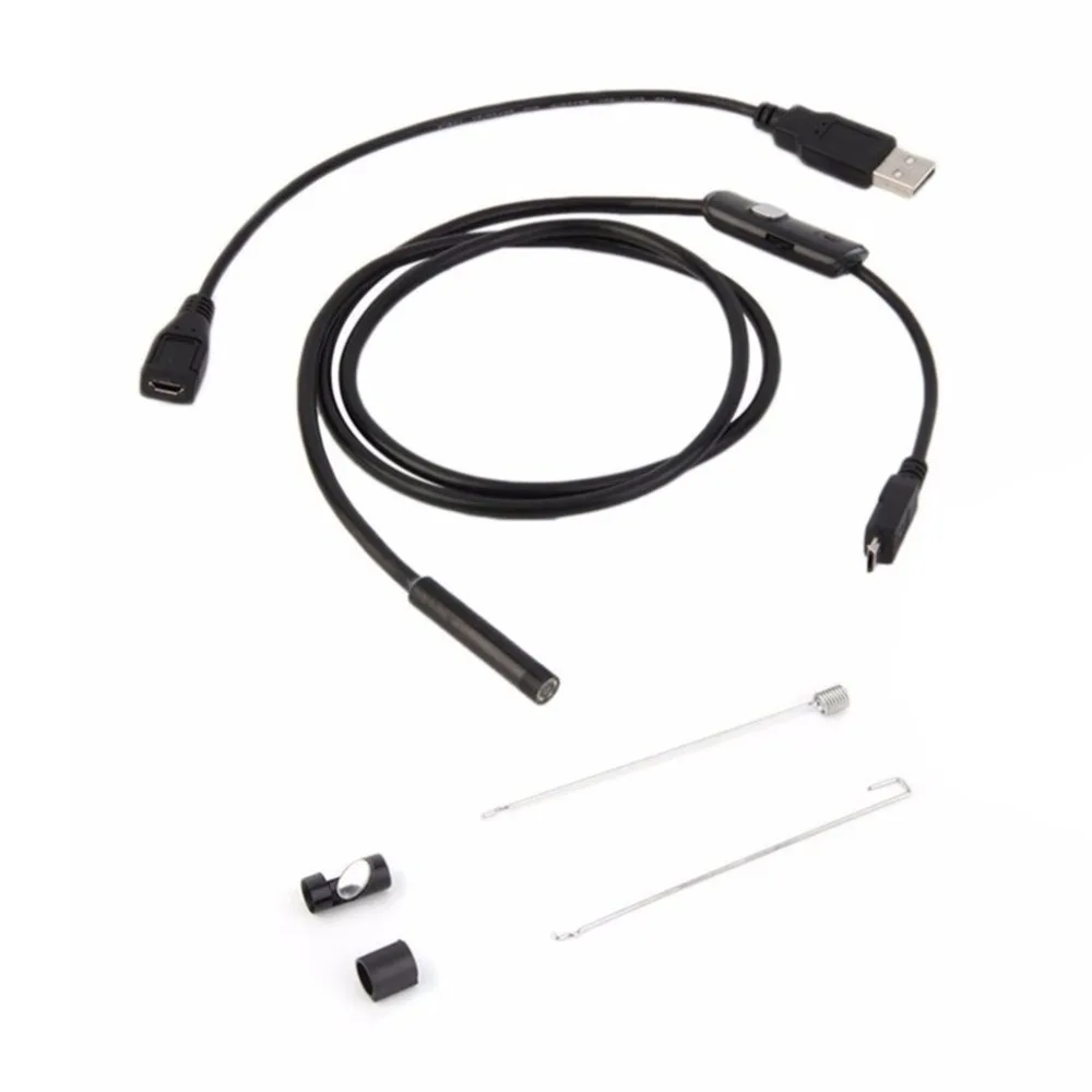 1m For Android WIFI Endoscope Waterproof Borescope Inspection Camera 8