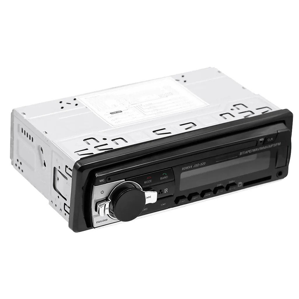 FM модулятор Автомобильный MP3-плеер JSD-520 плеер радио U диск SD Карта BT Музыка fm-передатчик телефон Замена CD/DVD дропшиппинг