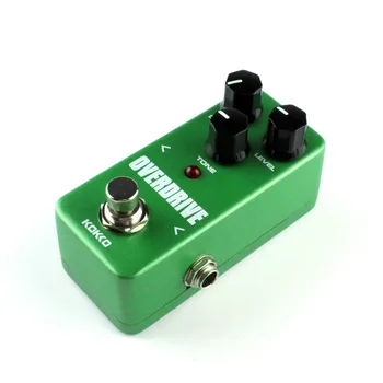 

Mini KoKKo Vintage Overdrive Guitar Effect Pedal Guitarra Overdrive Booster High-Power Tube Overload Guitar Stompbox FOD3