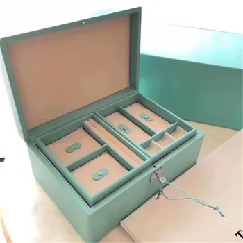 

Storage box,jewelry ring bracelet storage box, leather material, wedding gift box exquisite gift, family collection storage tool