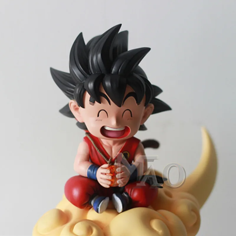 Жемчуг дракона Супер Saiyan Boyhood Сон Гоку открытый циррус музыкальная шкатулка GK смола статуя фигурка игрушки X2460