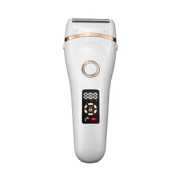 

Electric Razor Painless Lady Shaver For Women Bikini Trimmer For Whole Body Waterproof USB Charging LCD Display Wet & Dry Using