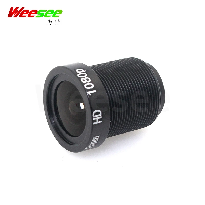 WS плата объектива 2,8 мм 1/2. 7 F2.0 M12 2MP CCD/CMOS для камеры видеонаблюдения