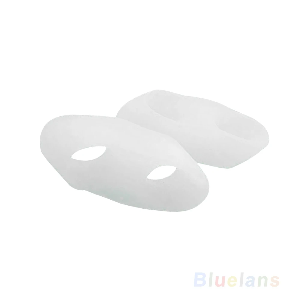 1 Pair Silicone Gel Tail Toe Orthotics Straightener Separator Toe Protector Little Finger Bunion Corrector Pain Relief