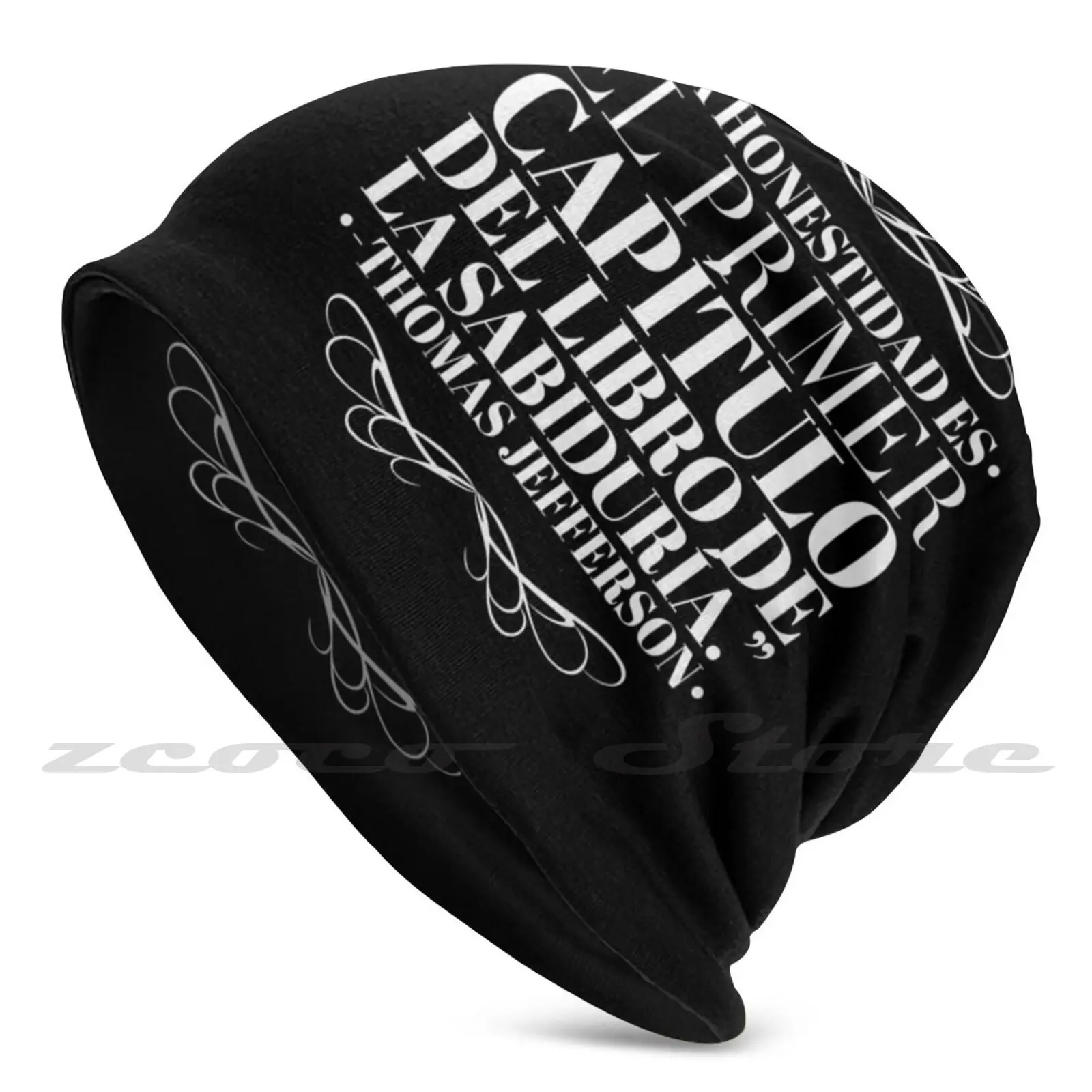 Thomas Jasper Adult Kids Knit Hat Hedging Cap Sport All'Aria Aperta Traspirante Estoicismo Filoshia Frases Vida Amor Union