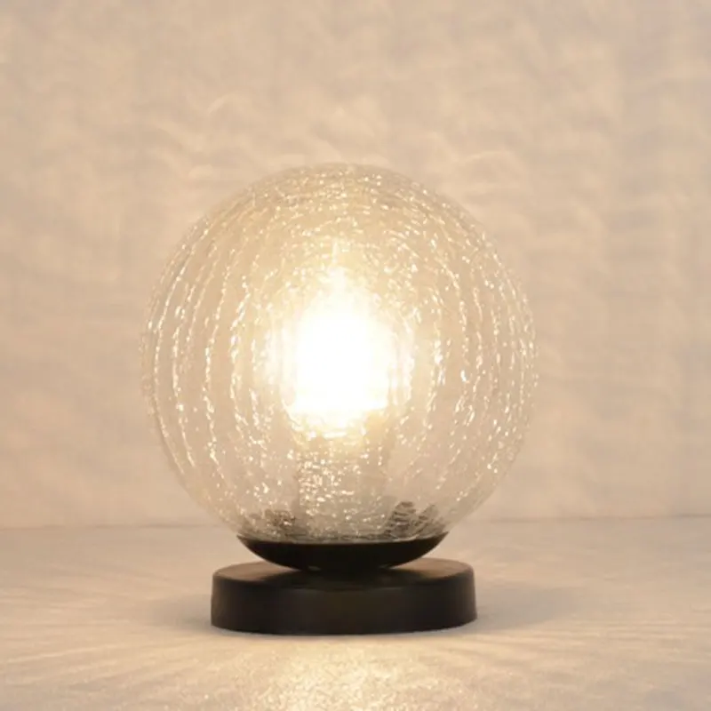Cracked Glass Table Lamp Bedroom Bedside Creative Modern Ins Girl Wedding Room for | Освещение
