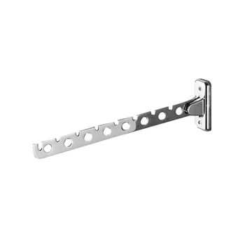 

Multi-function Wall-mounted Hanger Hook Folding Clothes Hook Stainless Steel Hangers Movable Coat Hook Anti-slip Clothes Drying