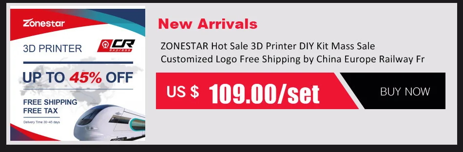 ZONESTAR, Новейшая Плата управления 3d-принтером, материнская плата ZRIBV6, контрольный Лер, совместимый с Ramps V1.4 ATMEGA2560, четыре экструдера