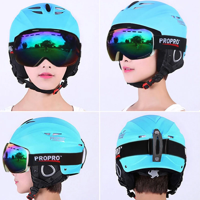 PROPRO лыжный шлем Защита для мужчин лыжный шлем для сноуборда женщин для спорта на открытом воздухе Мотоцикл Велоспорт Скейтборд Катание на коньках защитный шлем