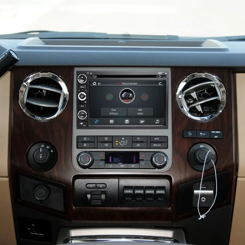 Excellent 2 Din Car DVD GPS Navigation for Ford F150 F250 F350 F450 Mustang Fusion Explorer Edge Escape Mercury 2005 2007 MultimediaScreen 3