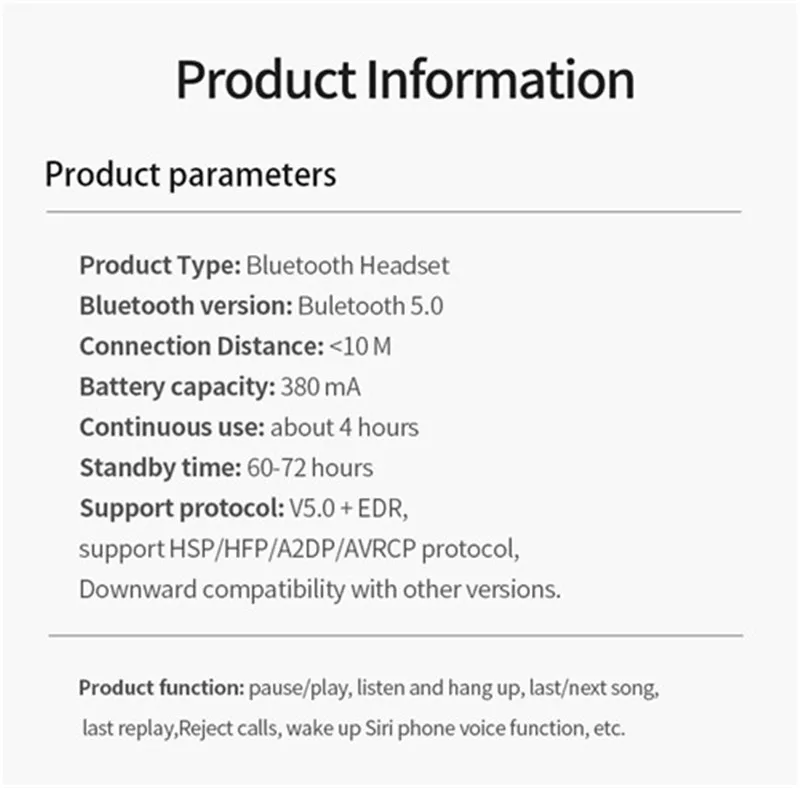 TWS True Беспроводные наушники T2 Мини Bluetooth гарнитуры v5.0 IPX7 водонепроницаемый авто сопряжение для спорта бега