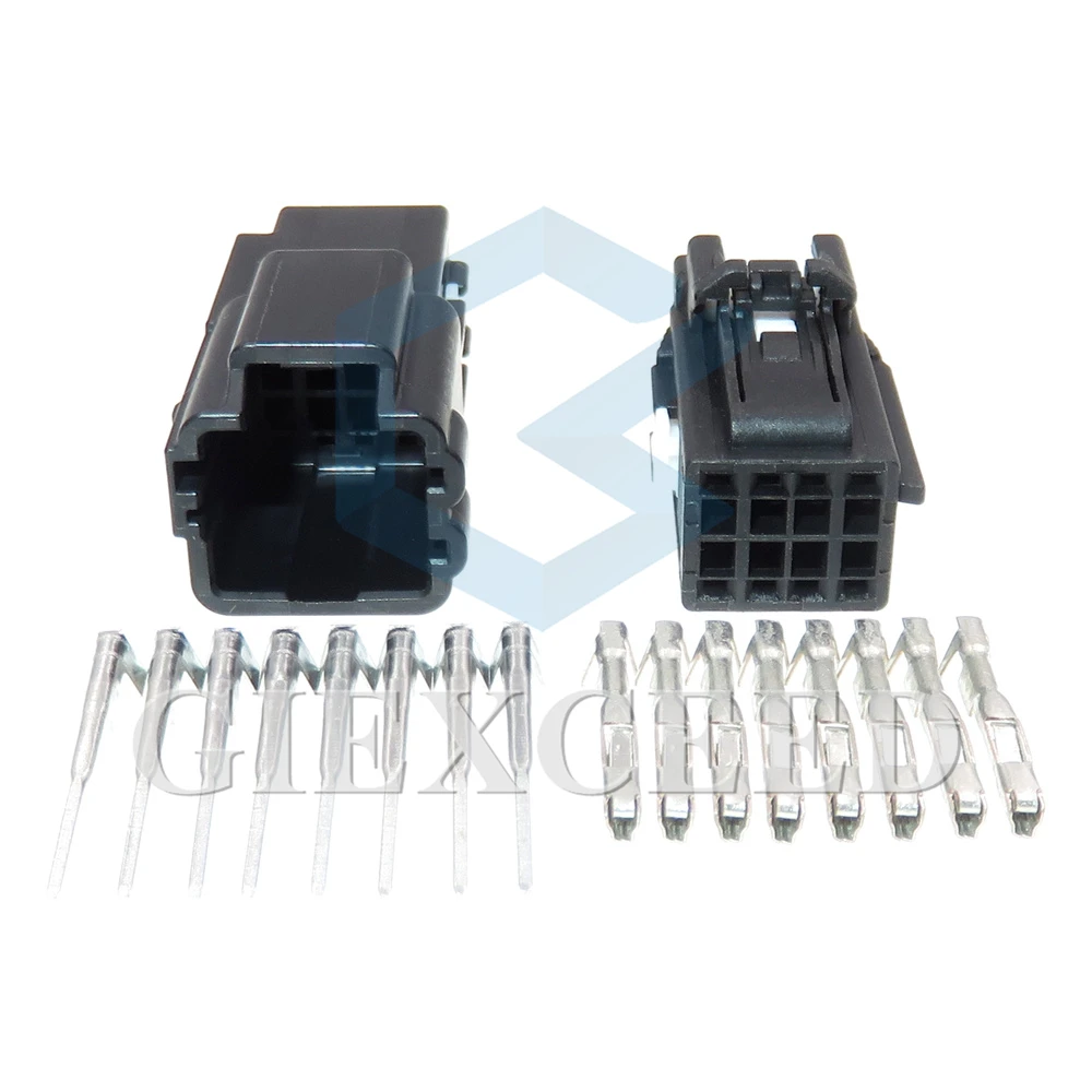 

1 Set 8 Pin 0.6 Series Miniature Automobile Wire Harness Female Male Unsealed Connector Car Socket