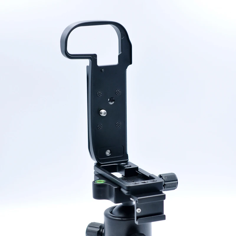 Canon Eos R5 / R6 / R6 Mark II 카메라 핫슈 수직 손잡이 홀더 퀵 릴리스 플레이트 용 L 브래킷