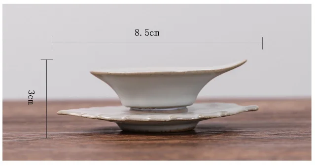 Креативная белая посуда ситечко для чая, китайский кунг-фу керамический Гладкий чайник, фильтр для стола, Декор, многоразовый чайный пакетик для специй, чайные инструменты LF531
