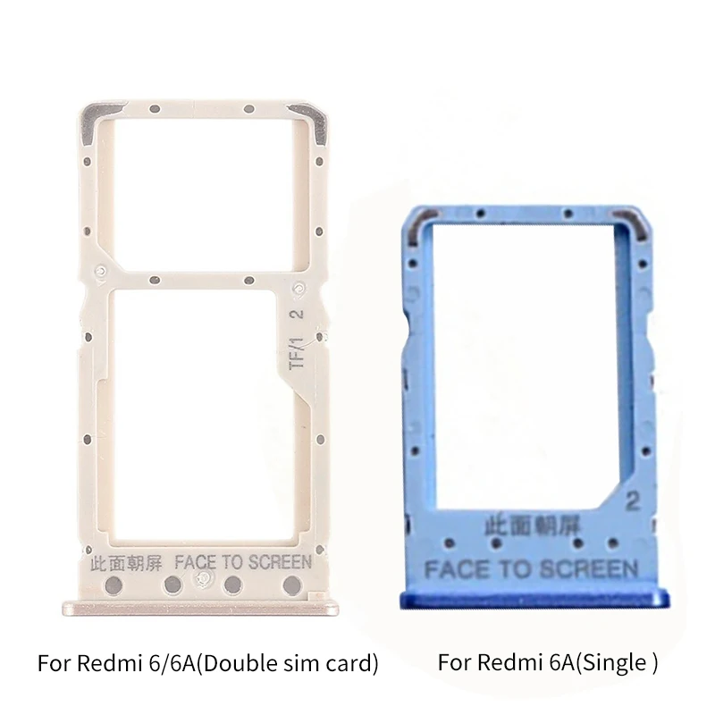 For Xiaomi Redmi 6 6a Sim Card Tray Replacement Parts Sim Card