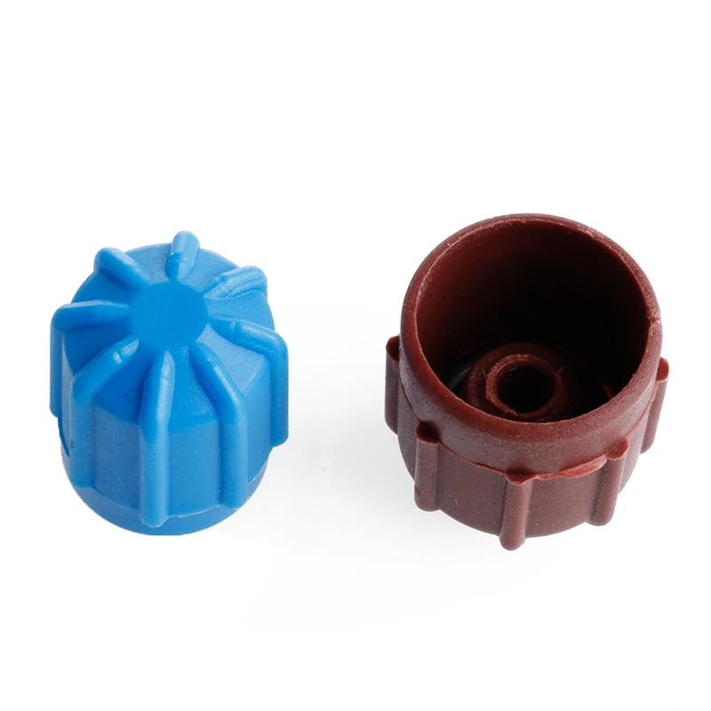 

1 Pair R134a Auto AC A/C Valve Cap Refrigerant Valve High/Low Voltage Dust Cover