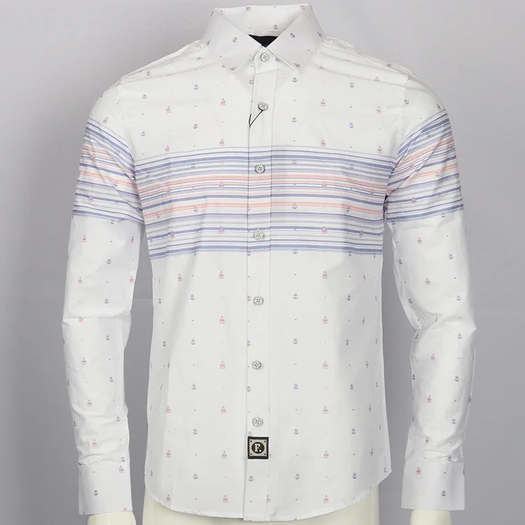 Рубашка с вышивкой, camisa masculina, мужские рубашки с длинным рукавом, хлопок, Social hombre eden park faconnable Сорочки мужские