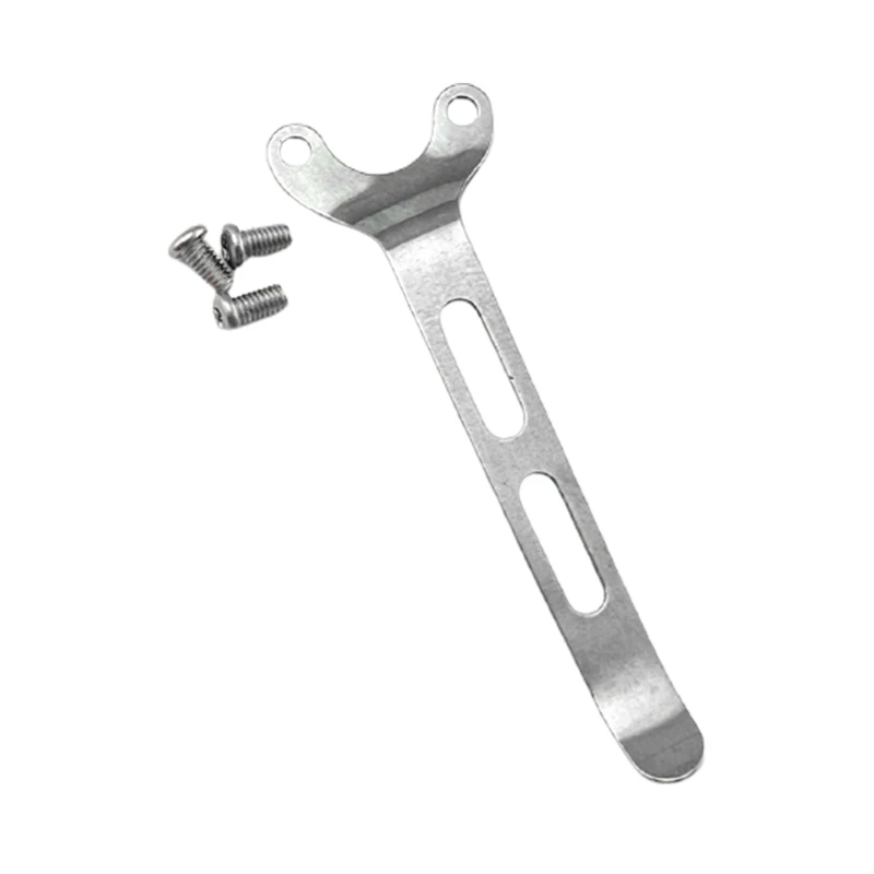 Tool DIY Accessories Fold Knife Holder Stainless Steel Back Clip Pocket Holder Knife Clip Outddor Accessories