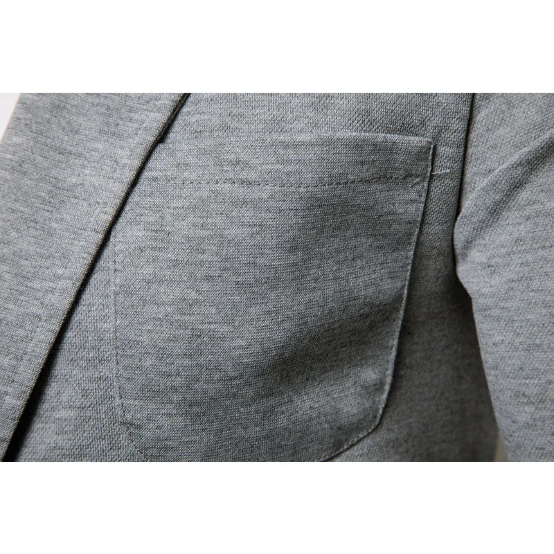 OLOME Fashion Mens Cotton Blazer Autumn New Male Casual Suit Jackets Business 2019 Clothes Solid Slim Fit Clothes Plus Size OLOME Fashion Mens Cotton Blazer Autumn New Male Casual Suit Jackets Business 2019 Clothes Solid Slim Fit Clothes Plus Size