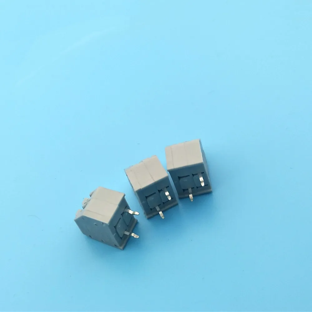 FS250 KF250 dg250-3.5-2P 500 шт. PCB пружинный терминал блокбинд пост провода соединительные клеммы шаг 3,5 мм 300 В/7а