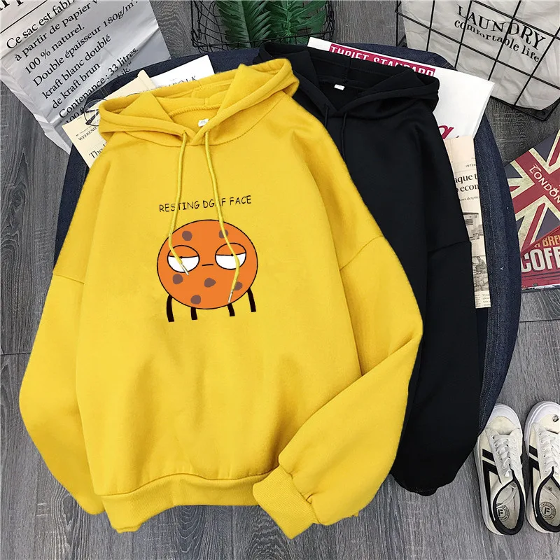 Harajuku толстовки с принтом динозавра из мультфильма женские повседневные свободные толстовки с капюшоном и длинным рукавом осенне-зимняя флисовая Толстовка пуловер Топ