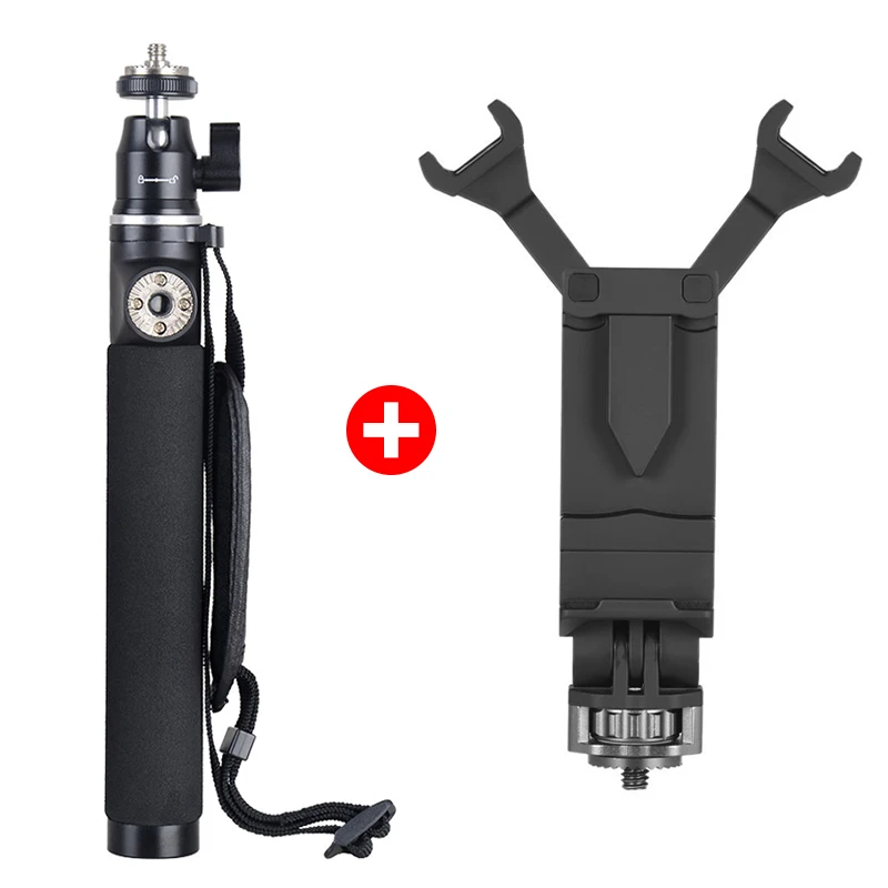 DJI OSMO удлинитель стержень масштабируемый удлинитель для DJI Osmo& Osmo Plus& OSMO мобильный ручной карданный держатель аксессуары - Цвет: Светло-голубой