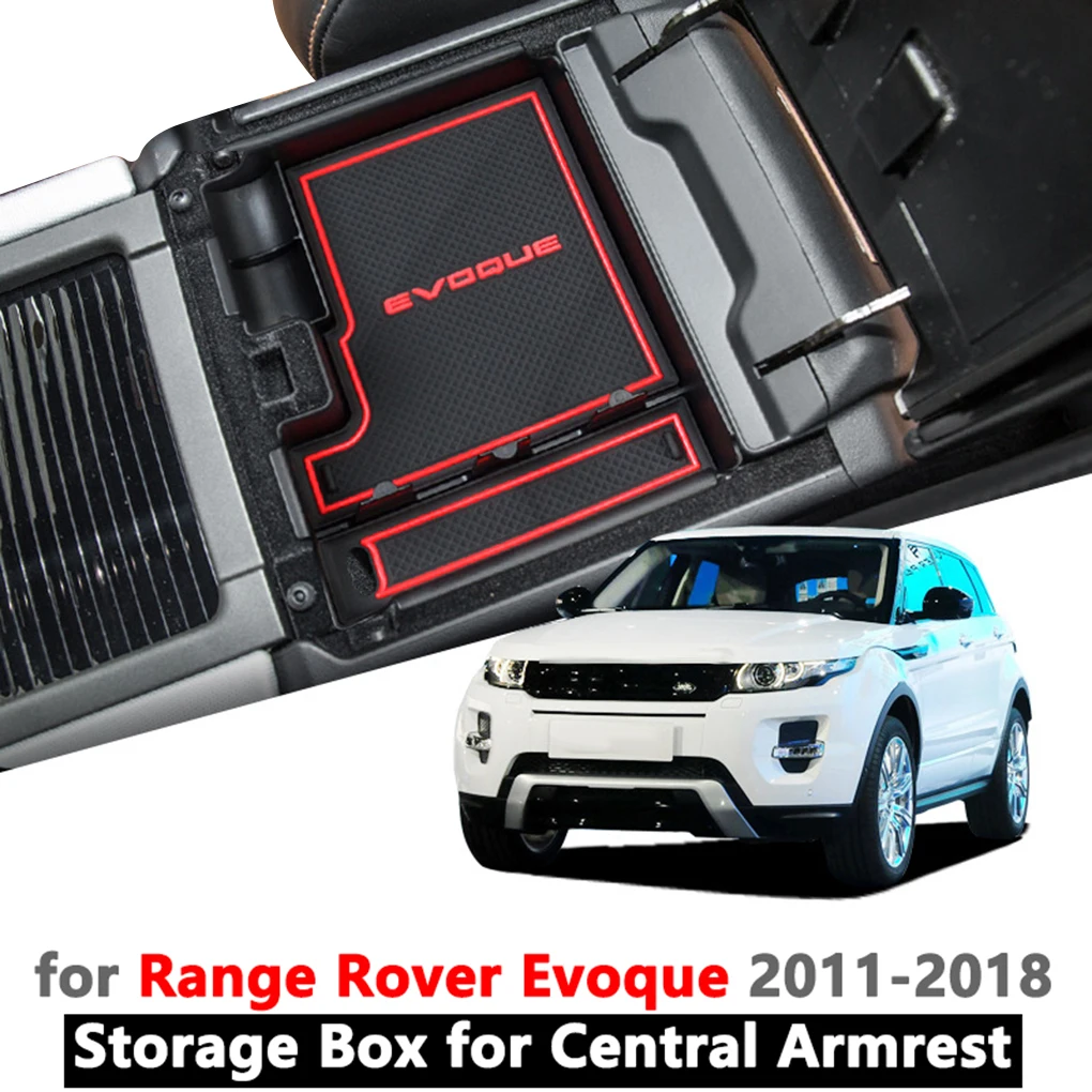 Замена для Range Rover Evoque 2012- центральная консоль монеты кошелек для хранения подлокотник коробка для мелочей Органайзер лоток