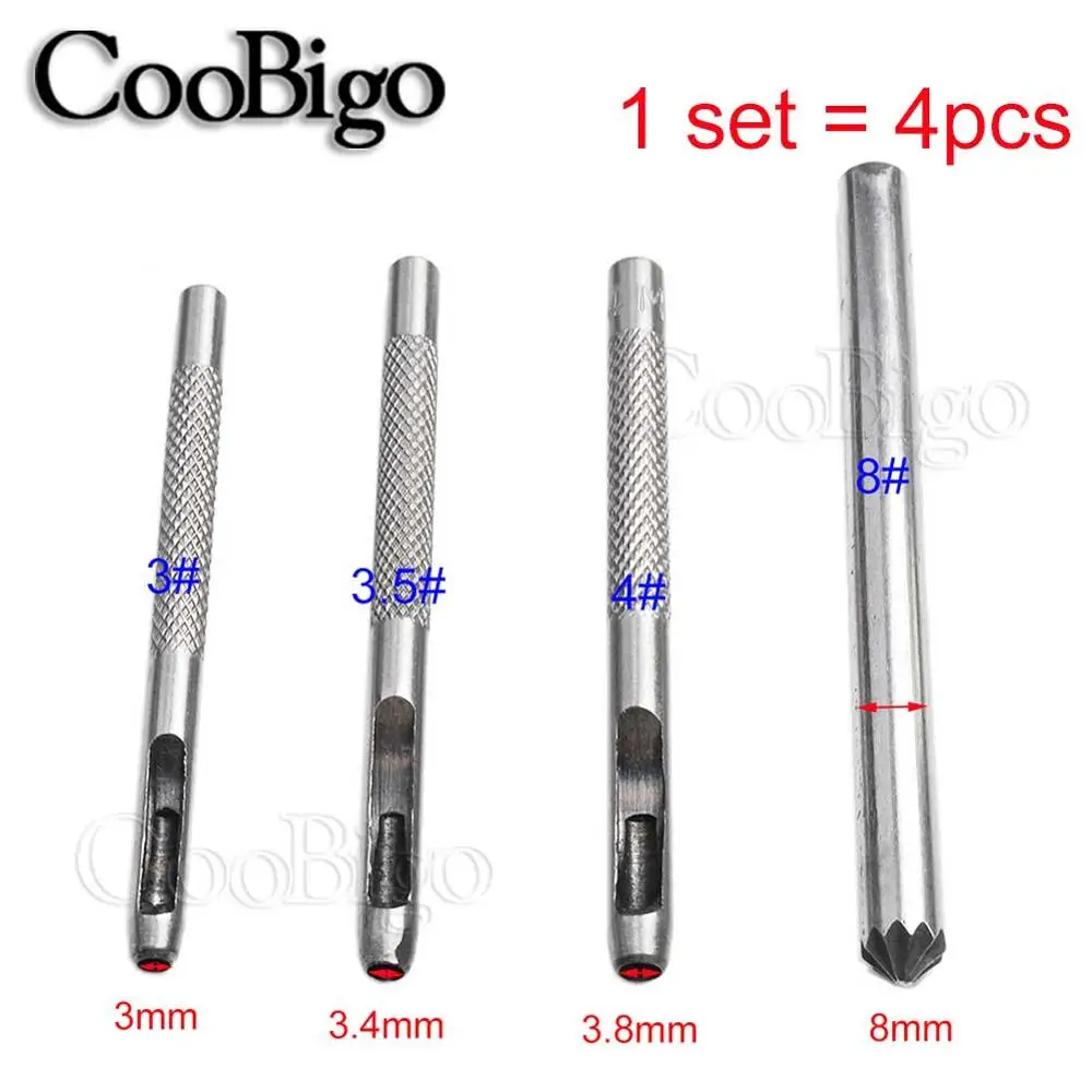 1set 8mm combination Подходит для внутреннего диаметра 3 мм~ 7 мм Металлические ушко монтажные инструменты 8 мм 11 мм цветущие удары комбинация для скрапбукинга крышка мешок - Цвет: 1set 8mm combination
