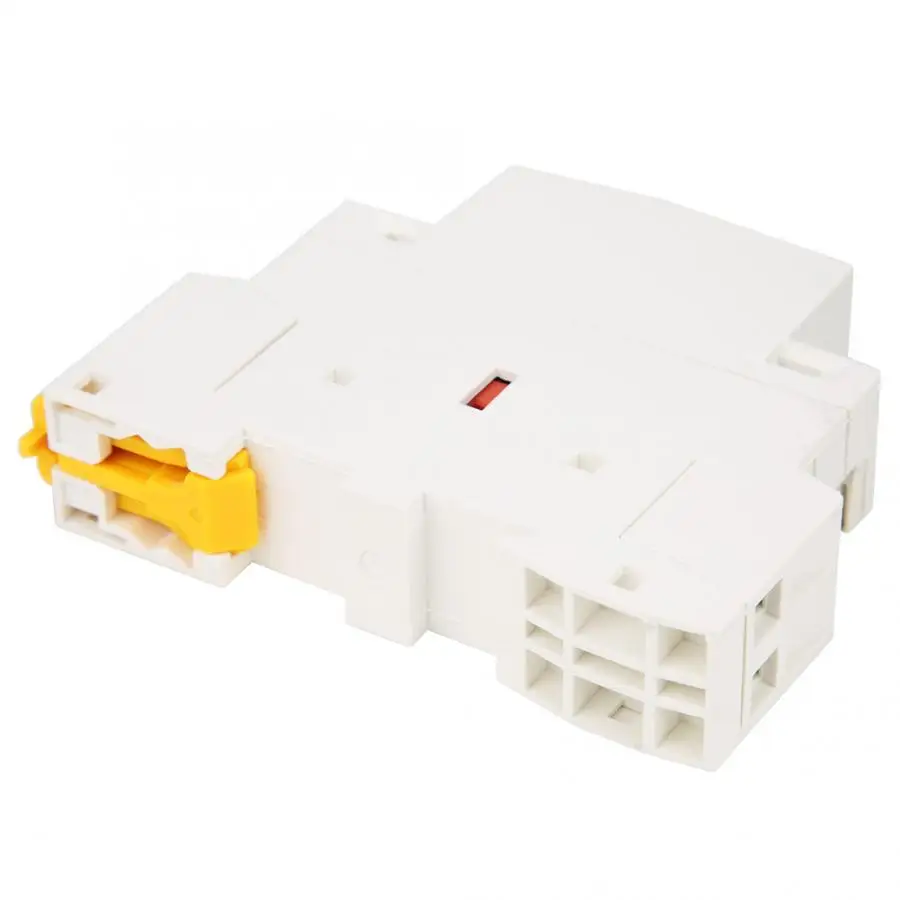 2P AC Контактор 25A 220V 50Hz мини бытовой контактор 2NO 2NC 1NO 1NC din-рейка монтажное электрическое оборудование