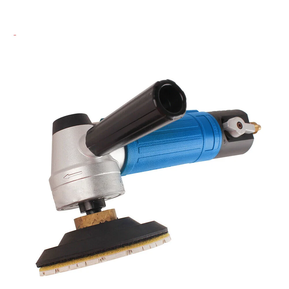 Handheld 5/8"-11 Pneumatic Air Wet Polisher For Stone With Free Backer Pad