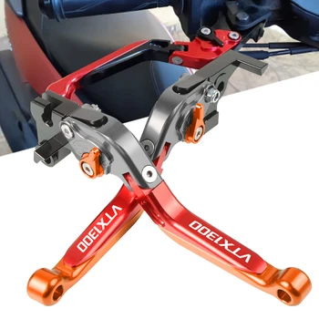 

For Honda VTX1300 VTX 1300 VTX-1300 2003 2004 2005 2006 2007 2008 CNC Motorcycle Brakes Clutch Levers Set Motorbike brake lever