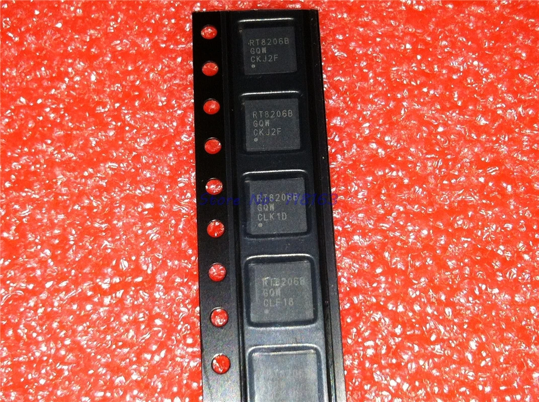 

5pcs/lot RT8206BGQW RT8206B RT8206 QFN In Stock