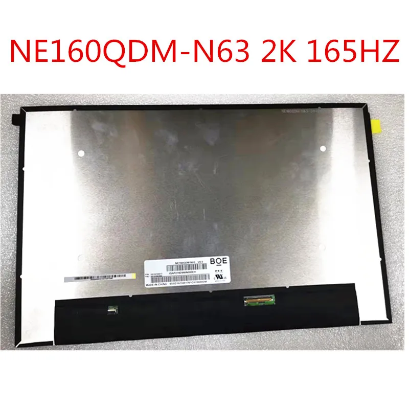 

16-дюймовый ЖК-дисплей для ноутбука, светодиодный экран NE160QDM-N63 V8.0 FRU:5D10V82383 2560X1600 165 Гц, сменная ЖК-матричная панель