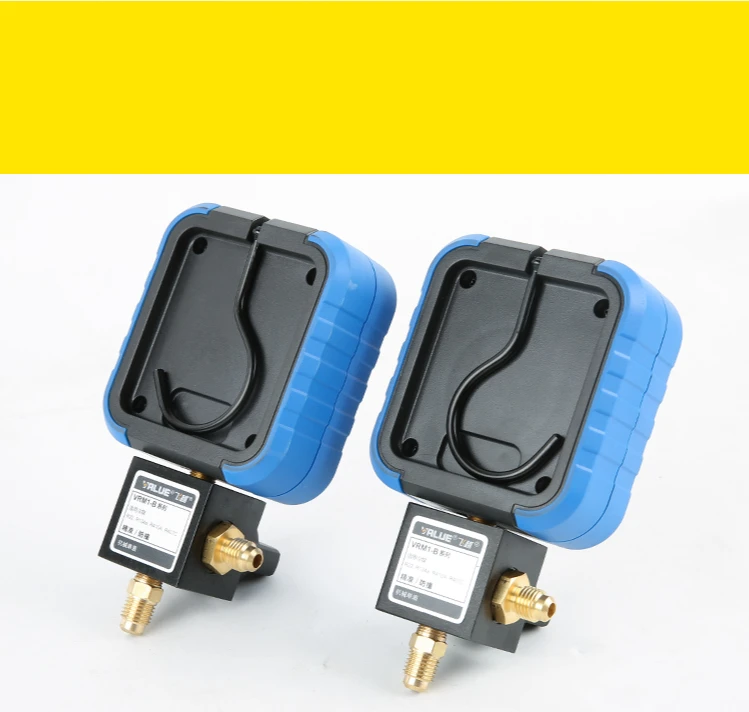 Wert VRM1-B-0403 R22 R410 High-präzision Anti-kollision Kältemittel Gauge Fluor Tabelle Klimaanlage Gauge – Detail 9