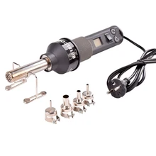 8018 lcd 220V 450W Портативный смягчающий/паяльный/сварочный цифровой дисплей фена/тепловентилятор, промышленный электрический набор инструментов