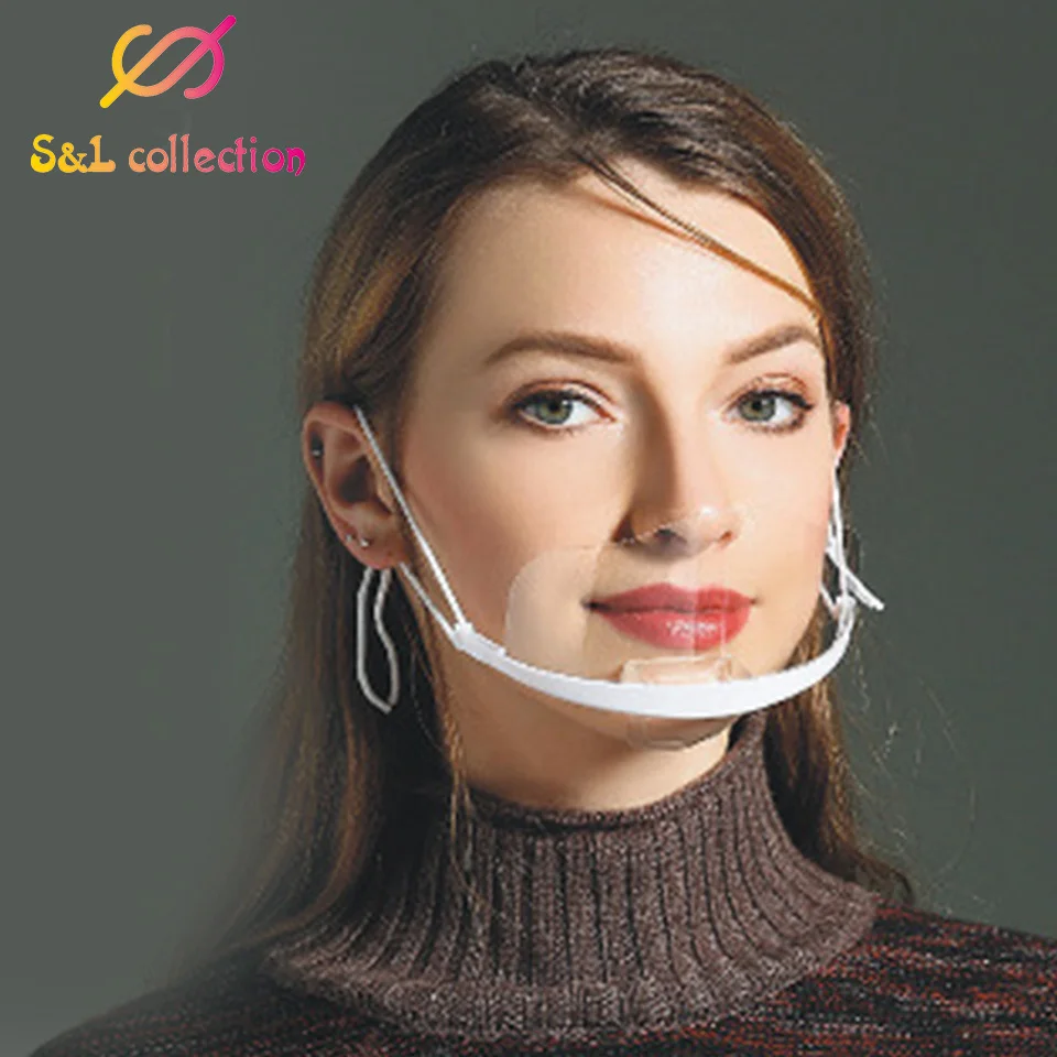 

10/20pcs Transparent Health Mask For Eyelashes Extension Plastic Hygienic Anti Fog Shield Mouth Cover Masks Grafting eyelashes