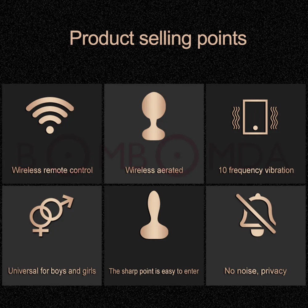 Anal Plug Inflatable Man Prostate Vibrator Massager Remote Male Vibrator Sex Anal Vibrators Sex Toys Huge Creampie Dildo for Men (8)