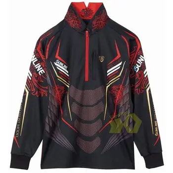 

Sun Fishing Clothes Outdoor Long Sleeve Fishing Jersey Breathable Fishing Shirts Quick Dry Anti-UV Jersey Men Fishing Jacket