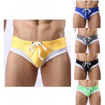 

Womail Men's Swimwear Men Summer Swimwear Swimming Pants Comfortable Briefs Beach Shorts Boxers Underwear