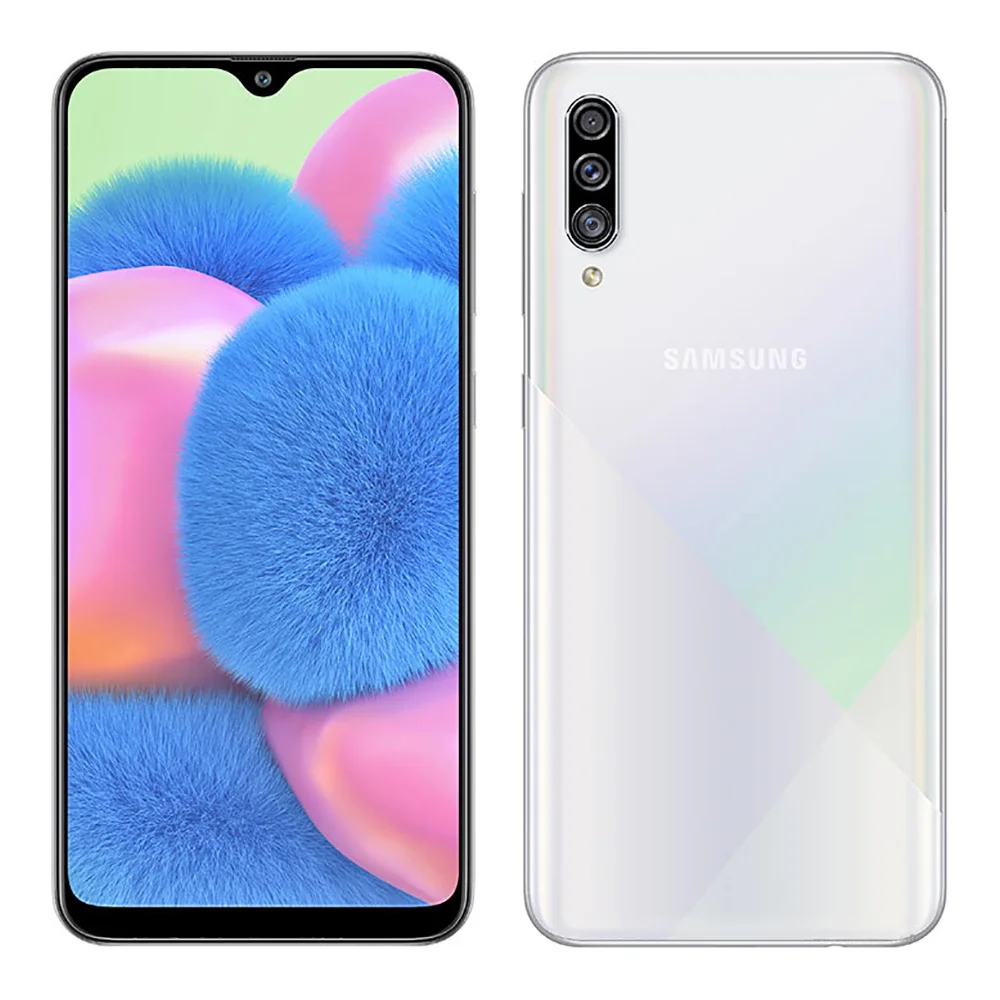 Мобильный телефон samsung Galaxy A30s, 4 ГБ, 4 ГБ/128 ГБ, A30s, A307GN/DS, две sim-карты, 6,4 дюйма, тройная камера заднего вида, 25MP, 8MP, 5MP, 4000 mAh, смартфон