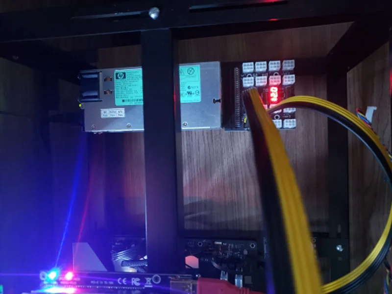 60cm, 6Pin para cabos 8Pin, DL580G5 Mining Set