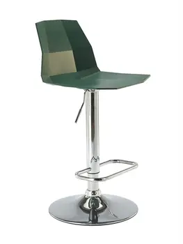 

Nordic Bar Chair Is Contemporary And Contracted Household Back Rotating Bench Creative Cashier Stool Lift