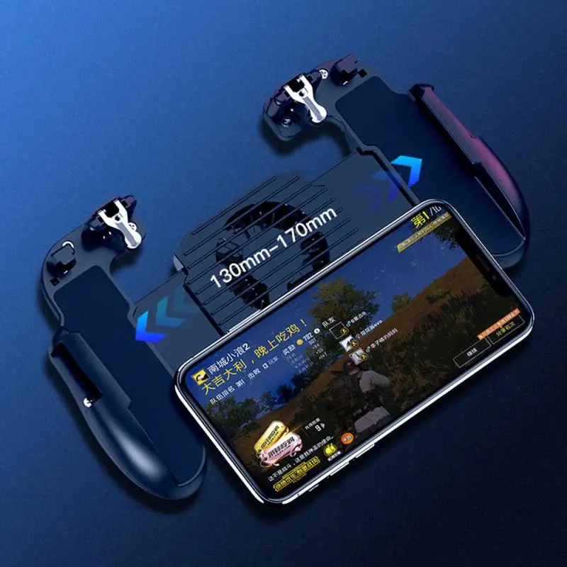 H5 PUBG игровой контроллер для мобильного телефона джойстик охлаждающий вентилятор геймпад для телефонов Android IOS с системой охлаждения с воздушным охлаждением