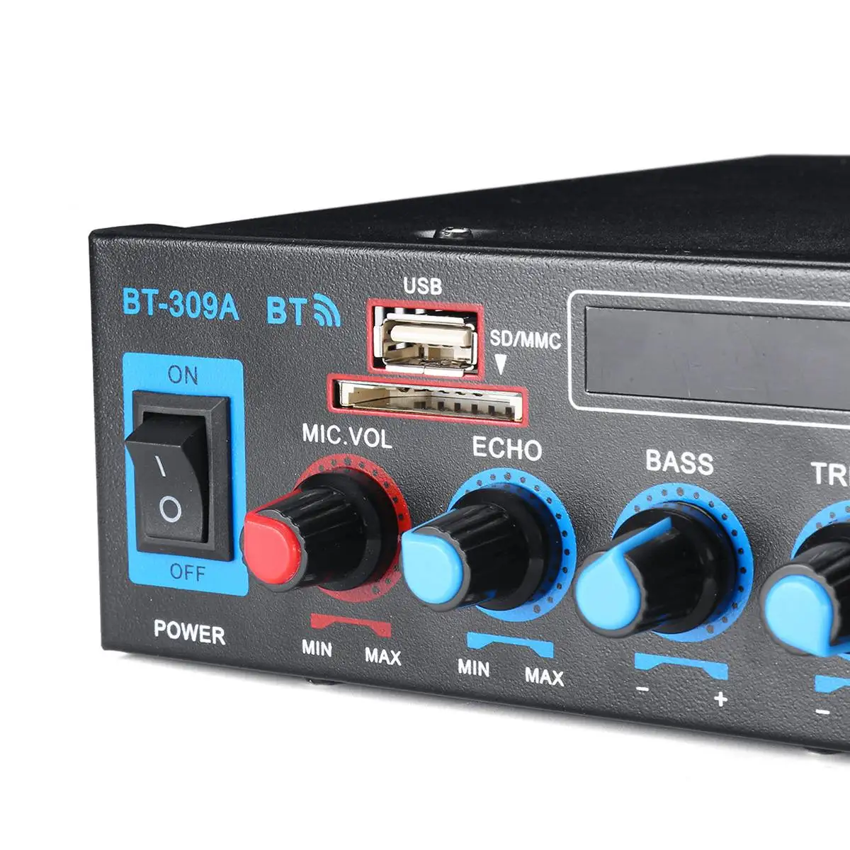 110/220V 800 Вт домашний усилитель аудио bluetooth усилитель сабвуфер мощный автомобильный усилитель аудио Поддержка поддержкой USB, SD карт памяти, fm-радио реверберации Функция