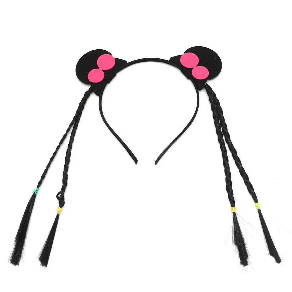 Рисунок 6 - Забавная повязка на голову с двойным конским хвостом