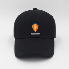Koenigsegg Спортивная винтажная Snapback шляпа черный головной убор одежда