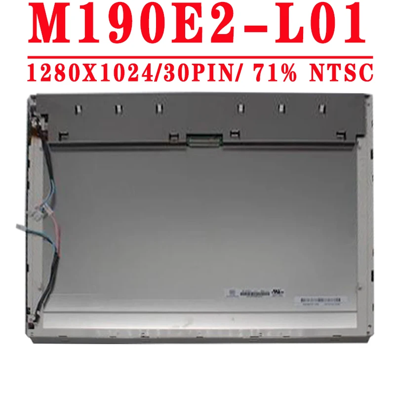 

M190E2-L01 LM190E09 TLB1 LM190E0C SLA1 LM190E0A-SLE1 19,0 дюйма 1280x1024 30PIN LVDS 71% NTSC 250 cd/м² 60 Гц ЖК-экран