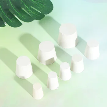 

16PCS Rubber Plug High Temperature Resistance Tube Stoppers Waterproof Rubber Bottle Stoppers Multi-purpose Sealing Rubber Plugs